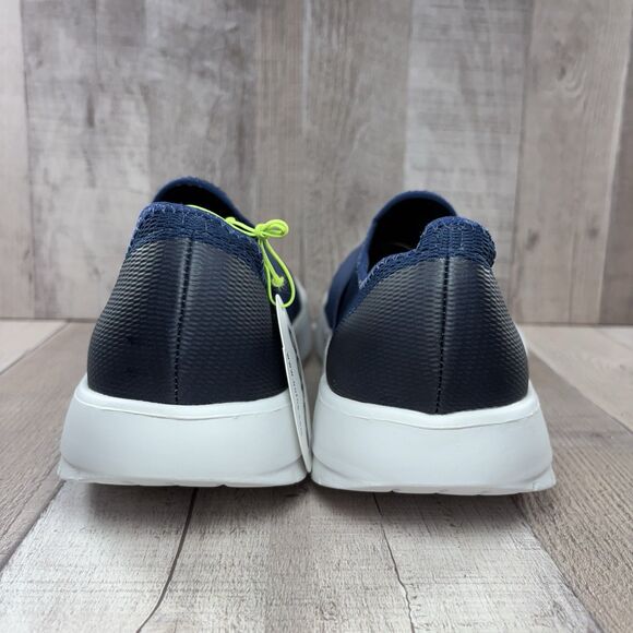 Oofos OOmg Men's Size 9 Low Recovery Shoes Sneakers Mesh Lightweight Navy Blue - Picture 10 of 12